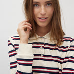 Polla-M_Navy Bordeaux Stripe_Model_1